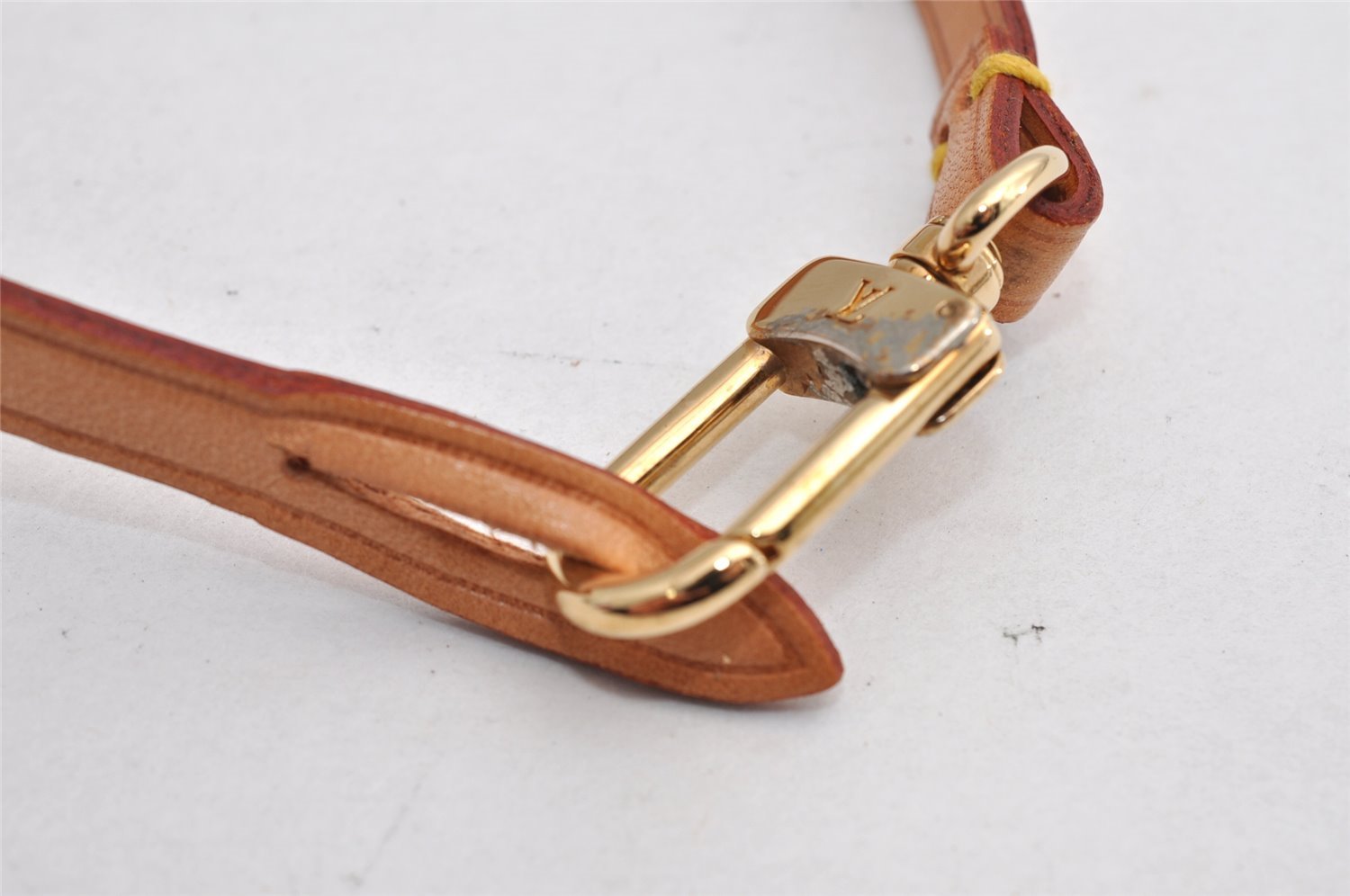 Authentic Louis Vuitton Leather Strap For Pochette Accessoires 13.8