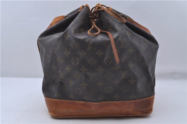 Authentic Louis Vuitton Monogram Noe Shoulder Bag M42224 LV 5214D