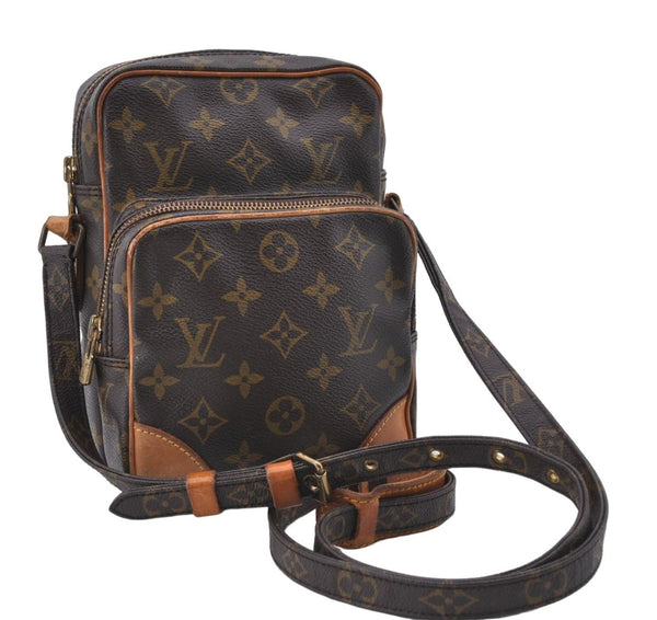 Authentic Louis Vuitton Monogram Amazone Shoulder Cross Body Bag M45236 LV 5215D