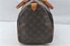 Authentic Louis Vuitton Monogram Speedy 35 Hand Boston Bag M41524 LV 5216D