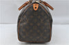 Authentic Louis Vuitton Monogram Speedy 35 Hand Boston Bag M41524 LV 5216D