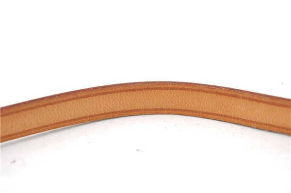 Auth Louis Vuitton Vernis Flower Lexington Hand Bag Pouch Orange M92247 LV 5217D