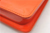 Auth Louis Vuitton Vernis Flower Lexington Hand Bag Pouch Orange M92247 LV 5217D