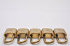 Authentic Louis Vuitton Padlock Gold 10Set LV 5217I