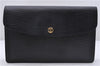 Authentic Louis Vuitton Epi Montaigne 27 Clutch Bag Purse Black M52652 LV 5218D