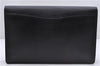 Authentic Louis Vuitton Epi Montaigne 27 Clutch Bag Purse Black M52652 LV 5218D