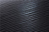 Authentic Louis Vuitton Epi Montaigne 27 Clutch Bag Purse Black M52652 LV 5218D