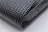 Authentic Louis Vuitton Epi Montaigne 27 Clutch Bag Purse Black M52652 LV 5218D