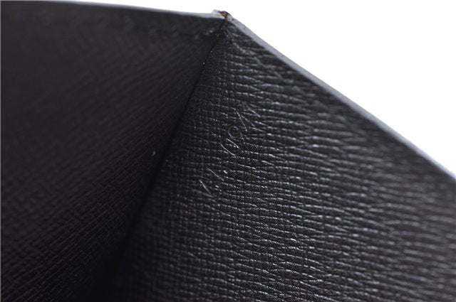 Authentic Louis Vuitton Epi Montaigne 27 Clutch Bag Purse Black M52652 LV 5218D