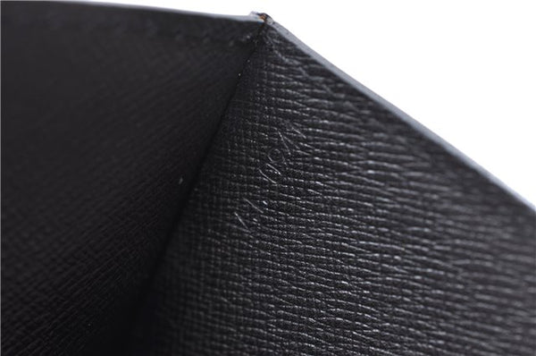 Authentic Louis Vuitton Epi Montaigne 27 Clutch Bag Purse Black M52652 LV 5218D