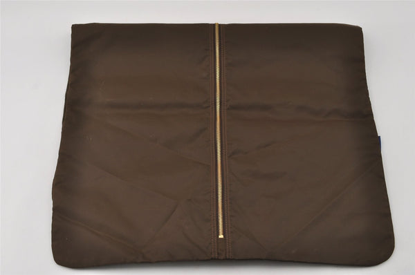 Authentic Louis Vuitton Vintage Garment Cover Nylon Brown LV 5218I