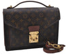 Authentic Louis Vuitton Monogram Monceau 2Way Shoulder Hand Bag M51185 LV 5219D