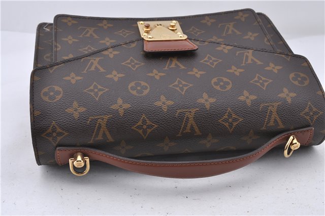 Authentic Louis Vuitton Monogram Monceau 2Way Shoulder Hand Bag M51185 LV 5219D