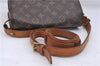 Auth Louis Vuitton Monogram Cartouchiere MM Shoulder Cross Bag M51253 LV 5220D