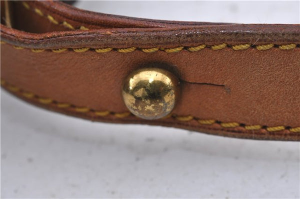 Auth Louis Vuitton Monogram Cartouchiere MM Shoulder Cross Bag M51253 LV 5220D