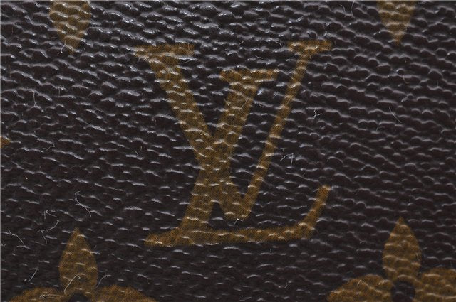 Auth Louis Vuitton Monogram Cartouchiere MM Shoulder Cross Bag M51253 LV 5220D