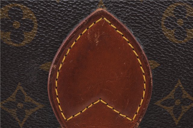 Auth Louis Vuitton Monogram Cartouchiere MM Shoulder Cross Bag M51253 LV 5220D