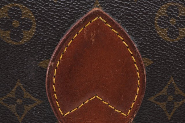 Auth Louis Vuitton Monogram Cartouchiere MM Shoulder Cross Bag M51253 LV 5220D