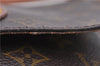 Auth Louis Vuitton Monogram Cartouchiere MM Shoulder Cross Bag M51253 LV 5220D