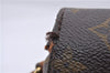 Auth Louis Vuitton Monogram Cartouchiere MM Shoulder Cross Bag M51253 LV 5220D