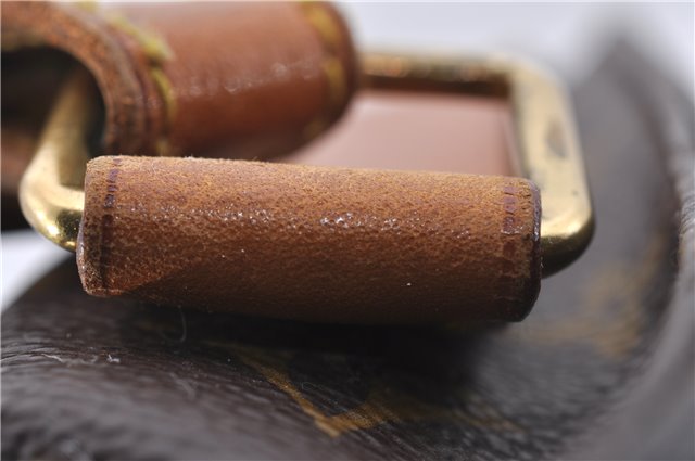 Auth Louis Vuitton Monogram Cartouchiere MM Shoulder Cross Bag M51253 LV 5220D