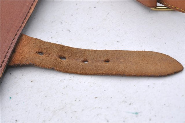 Auth Louis Vuitton Monogram Cartouchiere MM Shoulder Cross Bag M51253 LV 5220D