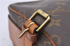 Auth Louis Vuitton Monogram Cartouchiere MM Shoulder Cross Bag M51253 LV 5220D