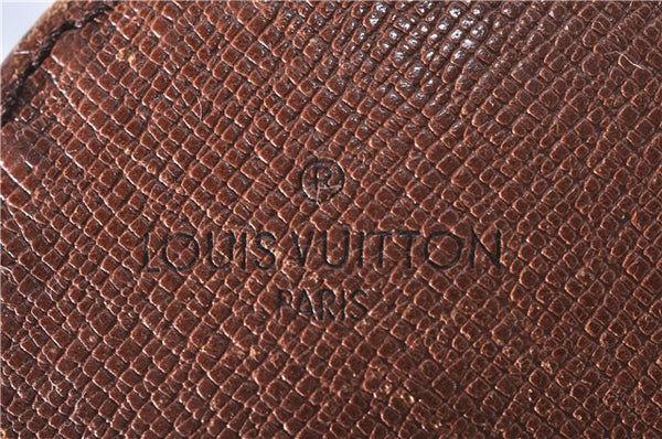 Auth Louis Vuitton Monogram Cartouchiere MM Shoulder Cross Bag M51253 LV 5220D