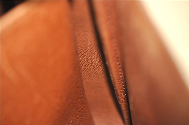 Auth Louis Vuitton Monogram Cartouchiere MM Shoulder Cross Bag M51253 LV 5220D