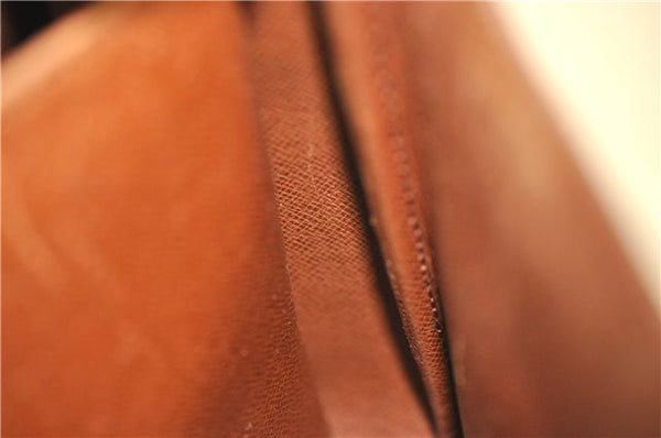 Auth Louis Vuitton Monogram Cartouchiere MM Shoulder Cross Bag M51253 LV 5220D