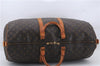 Auth Louis Vuitton Monogram Keepall Bandouliere 55 Boston Bag M41414 LV 5221D