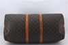 Auth Louis Vuitton Monogram Keepall Bandouliere 55 Boston Bag M41414 LV 5221D