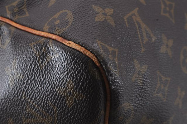 Auth Louis Vuitton Monogram Keepall Bandouliere 55 Boston Bag M41414 LV 5221D