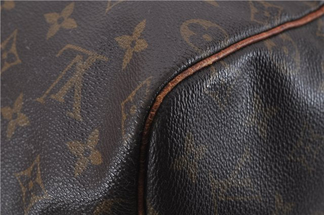 Auth Louis Vuitton Monogram Keepall Bandouliere 55 Boston Bag M41414 LV 5221D