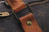 Auth Louis Vuitton Monogram Keepall Bandouliere 55 Boston Bag M41414 LV 5221D