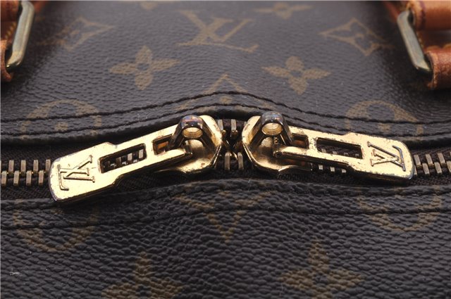 Auth Louis Vuitton Monogram Keepall Bandouliere 55 Boston Bag M41414 LV 5221D