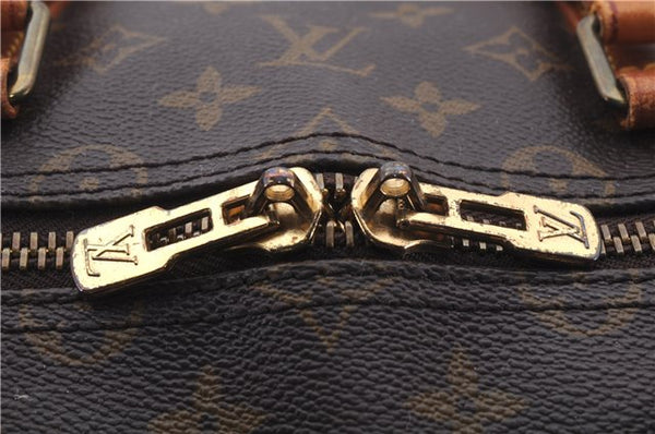 Auth Louis Vuitton Monogram Keepall Bandouliere 55 Boston Bag M41414 LV 5221D