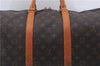 Auth Louis Vuitton Monogram Keepall Bandouliere 55 Boston Bag M41414 LV 5221D