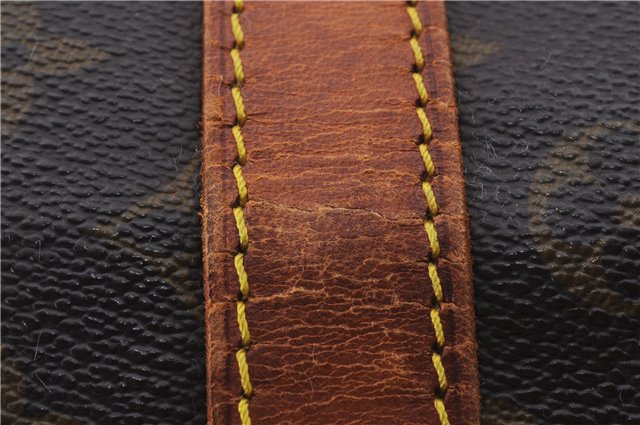 Auth Louis Vuitton Monogram Keepall Bandouliere 55 Boston Bag M41414 LV 5221D