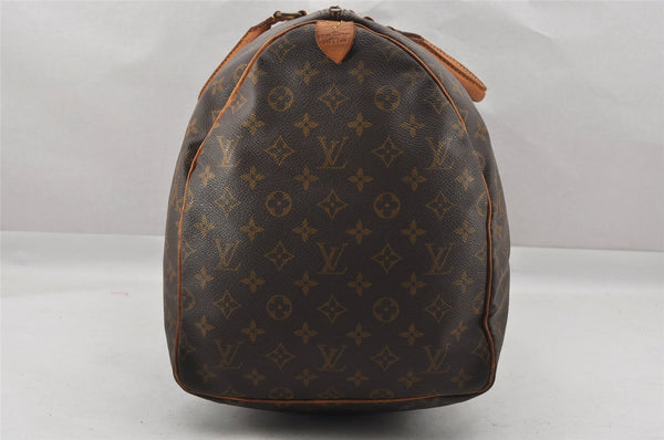 Authentic Louis Vuitton Monogram Keepall 55 Travel Boston Bag Old Model LV 5221I