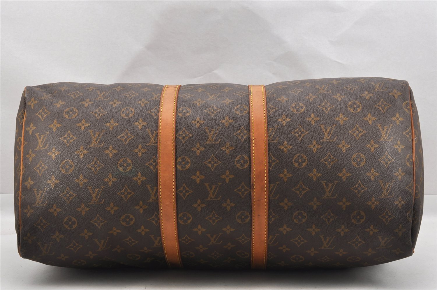 Authentic Louis Vuitton Monogram Keepall 55 Travel Boston Bag Old Model LV 5221I