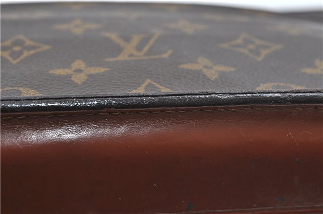 Authentic Louis Vuitton Monogram Pochette Homme Clutch Hand Bag M51795 LV 5222D