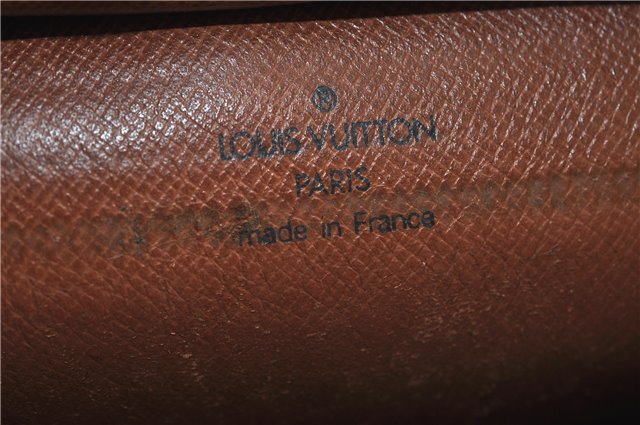 Authentic Louis Vuitton Monogram Pochette Homme Clutch Hand Bag M51795 LV 5222D
