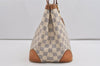 Authentic Louis Vuitton Damier Azur Hampstead PM N51207 Shoulder Tote Bag 5223I