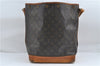 Authentic Louis Vuitton Monogram Noe Shoulder Bag M42224 LV 5224D