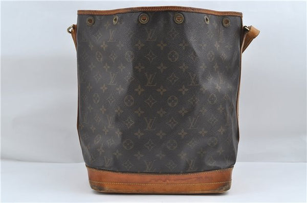 Authentic Louis Vuitton Monogram Noe Shoulder Bag M42224 LV 5224D