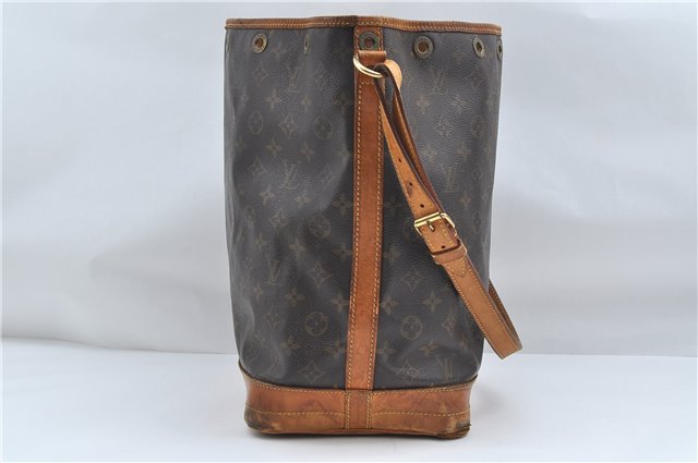 Authentic Louis Vuitton Monogram Noe Shoulder Bag M42224 LV 5224D