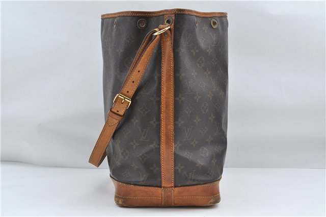 Authentic Louis Vuitton Monogram Noe Shoulder Bag M42224 LV 5224D