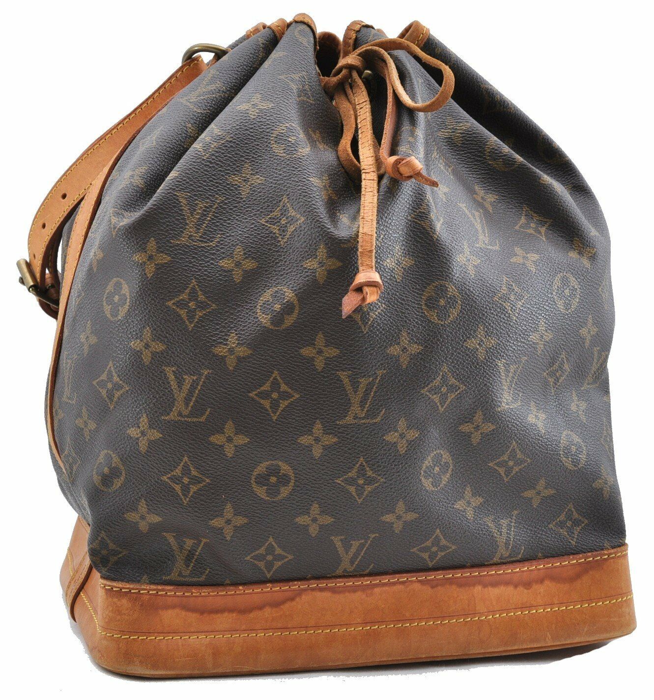 Authentic LOUIS VUITTON Monogram Noe Shoulder Bag M42224 LV 5225A