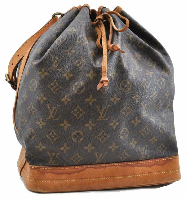Authentic LOUIS VUITTON Monogram Noe Shoulder Bag M42224 LV 5225A